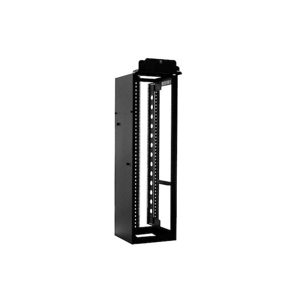 Chatsworth Products Cpi ADJUSTABLE RAIL QUADRARACK, 19"W X 7'H X 35.4"D TO 41.3"D, 2200 LB. LOAD 15254-703 - main